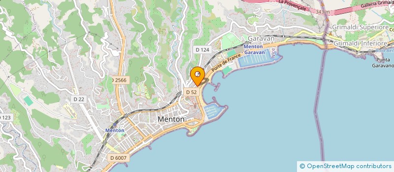 localisation de l'entreprise FRATELLI LEONE à MENTON