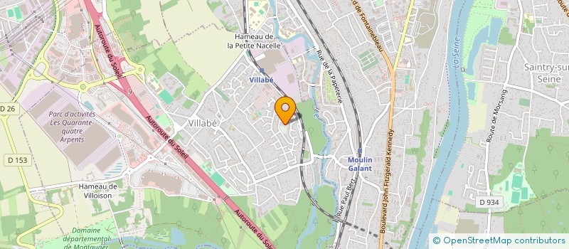 localisation de l'entreprise FRATELLI LUCCHI  VILLABE