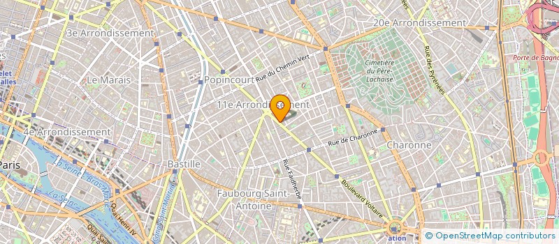 localisation de l'entreprise FRATELLI MOCCHIA DI COGGIOLA à PARIS