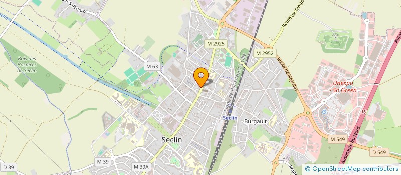 localisation de l'entreprise FRATELLI RLC PATRIMOINE  SECLIN