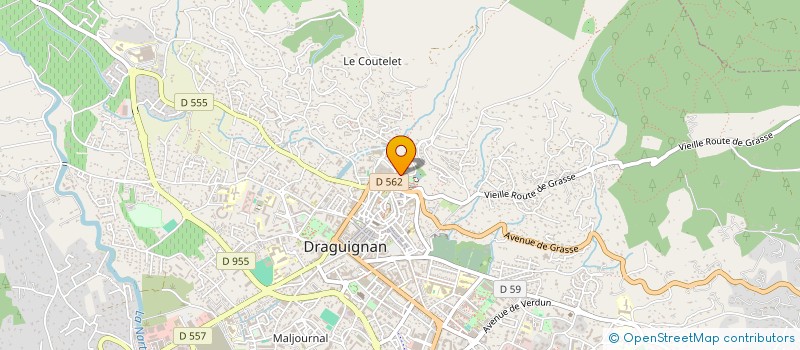 localisation de l'entreprise FRATELLI-UDV à DRAGUIGNAN