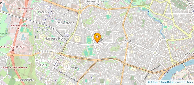 localisation de l'entreprise FRATELLO à NANTES