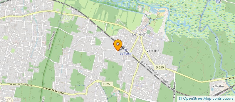 localisation de l'entreprise FRATELLO  LE TEICH