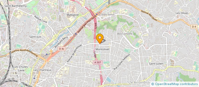 localisation de l'entreprise FRATELLO PIZZA  MARSEILLE