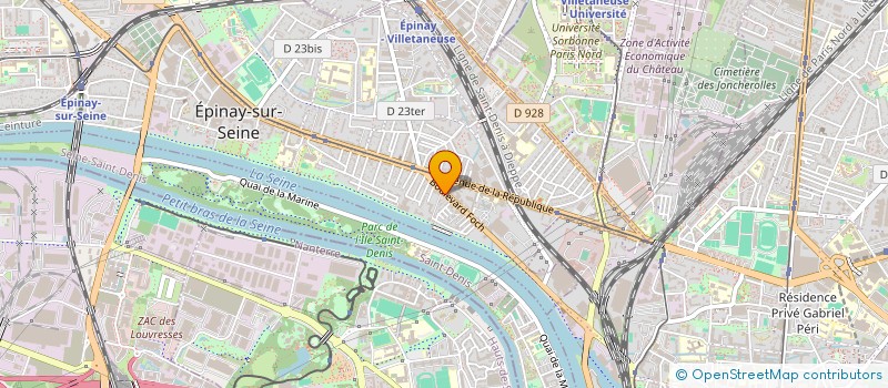 localisation de l'entreprise FRATELLO PROD à EPINAY-SUR-SEINE