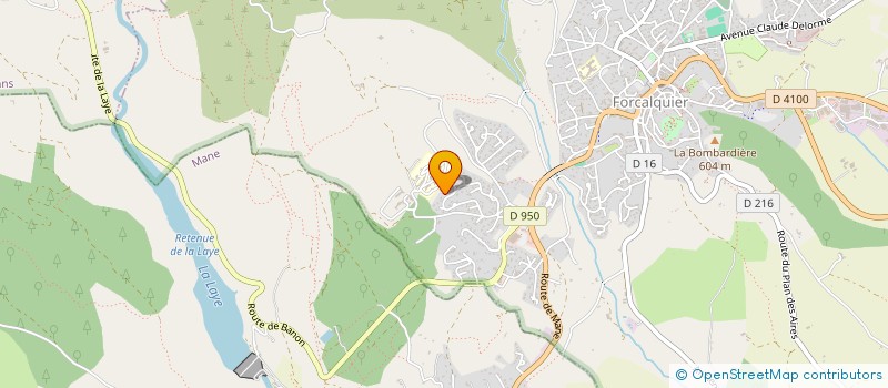 localisation de l'entreprise FRATELLU à FORCALQUIER