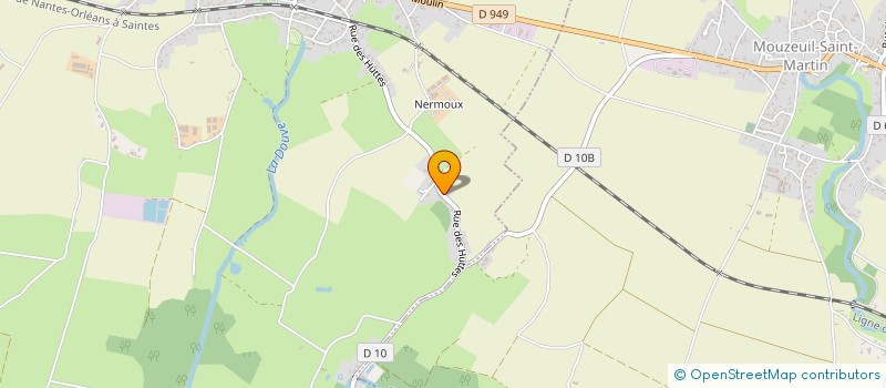 localisation de l'entreprise FRATER  NALLIERS