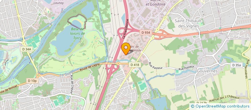 localisation de l'entreprise FRATER  SAINT-THIBAULT-DES-VIGNES