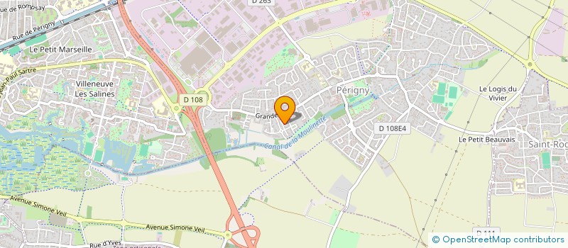 localisation de l'entreprise FRATERLOCUS  PERIGNY