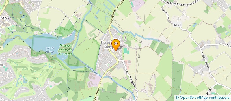 localisation de l'entreprise FRATERMEL à FOREST-SUR-MARQUE
