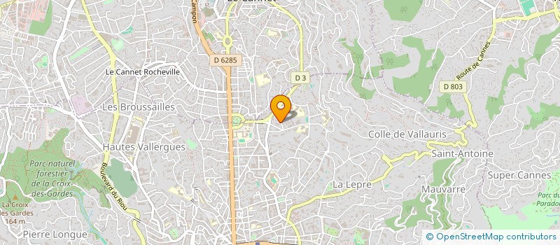 localisation de l'entreprise FRATERNITE  CANNES