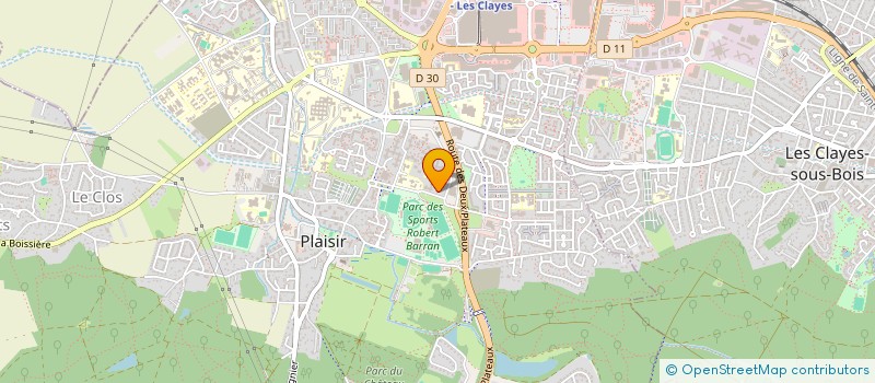 localisation de l'entreprise FRATERNITE AFRICAINE à PLAISIR