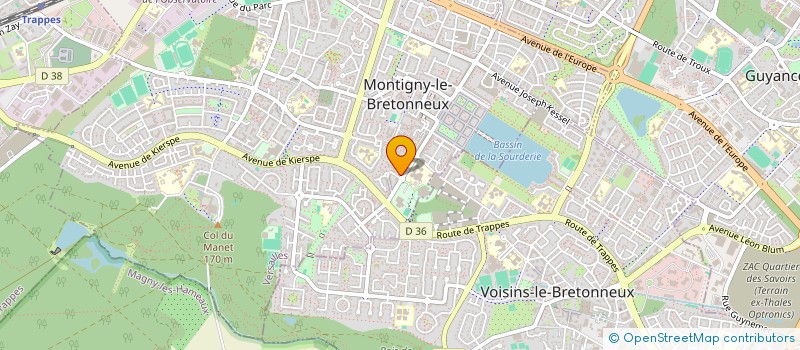 localisation de l'entreprise FRATERNITE AGISSANTE ENVERS LES STRUCTURES SOCIALES PAR DES BENEVOLES INGENIEUR.E.S FRANCE à MONTIGNY-LE-BRETONNEUX