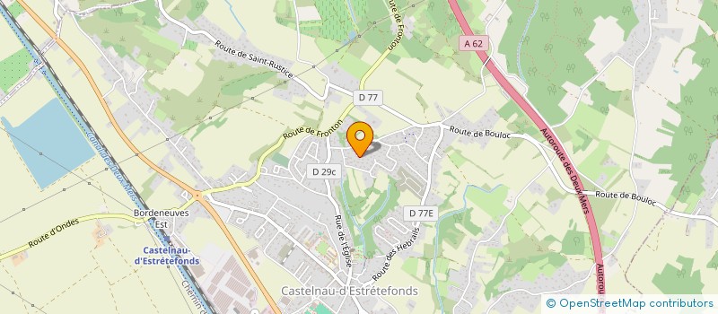 localisation de l'entreprise FRATERNITE BASAA MIDI-PYRENEES  CASTELNAU-D'ESTRETEFONDS