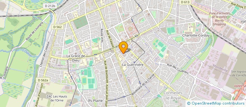 localisation de l'entreprise FRATERNITE CANNIBALE à CAEN