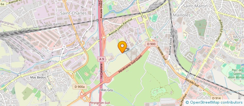 localisation de l'entreprise FRATERNITE CATALOGNE CROATIE à PERPIGNAN