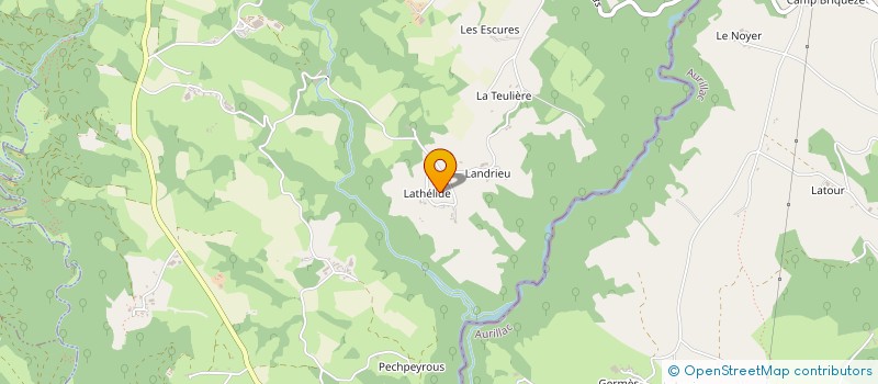 localisation de l'entreprise FRATERNITE CHRETIEN DES PERSONNES MALADE  SAINT-CIRGUES