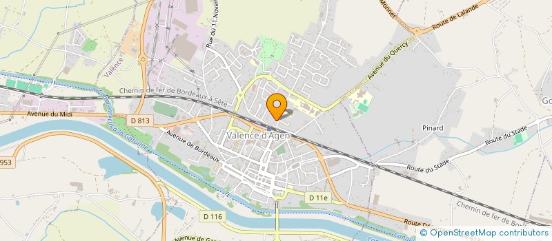 localisation de l'entreprise FRATERNITE DE L'ESPOIR à VALENCE