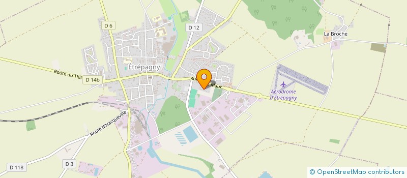 localisation de l'entreprise FRATERNITE DES SAPEURS  ETREPAGNY