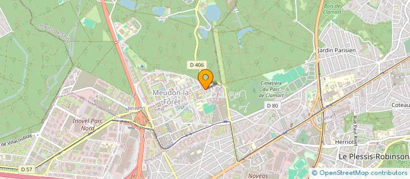 localisation de l'entreprise FRATERNITE ET SAVOIRS  MEUDON