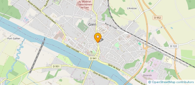 localisation de l'entreprise FRATERNITE GIENNOISE à GIEN