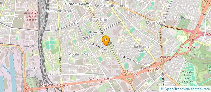 localisation de l'entreprise FRATERNITE LYON SERVICE (FLS)  LYON