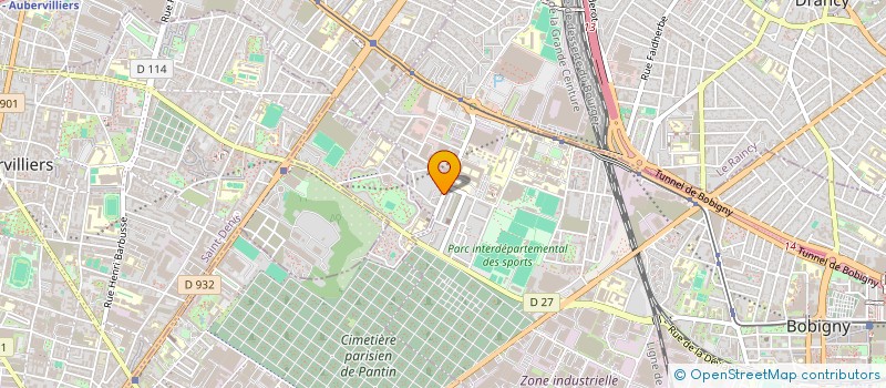 localisation de l'entreprise FRATERNITE MEDIA  BOBIGNY