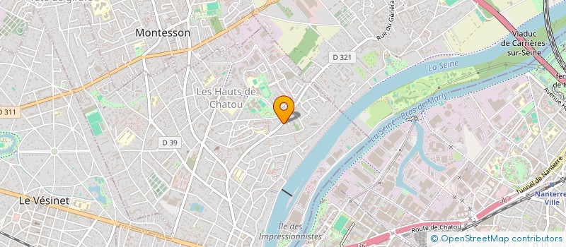 localisation de l'entreprise FRATERNITE MUSULMANE DE CHATOU  CHATOU