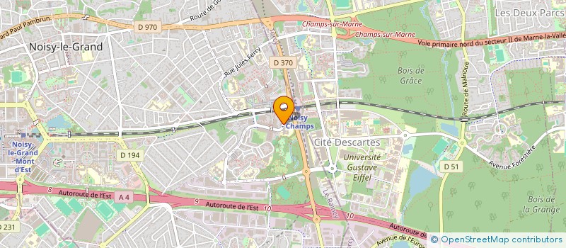 localisation de l'entreprise FRATERNITE NOISEENNE  NOISY-LE-GRAND