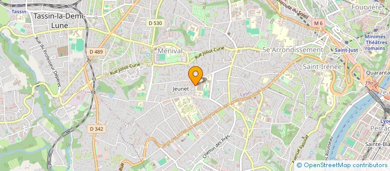 localisation de l'entreprise FRATERNITE NOTRE-DAME DE LA PENTECOTE, MISSIONNAIRES PAULINE MARIE JARICOT  LYON