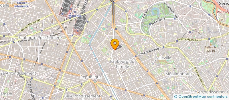 localisation de l'entreprise FRATERNITE NUMIDE  PARIS