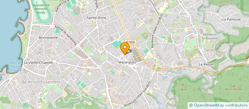 localisation de l'entreprise FRATERNITE PROGRESSIVE I3 4I6 à MARSEILLE