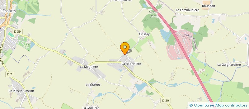 localisation de l'entreprise FRATERNITE REUNIONNAISE DE VENDEE à ESSARTS-EN-BOCAGE