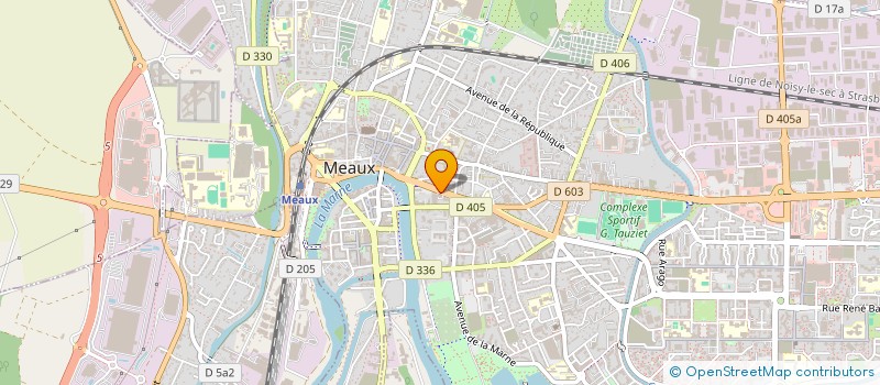 localisation de l'entreprise FRATERNITE SAINT ETIENNE  MEAUX