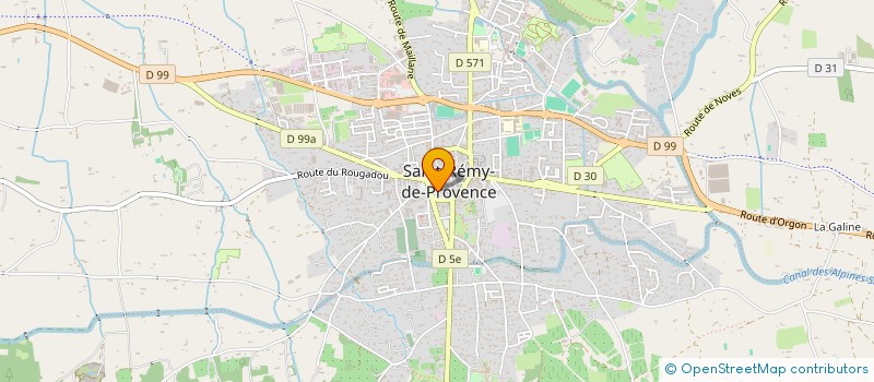 localisation de l'entreprise FRATERNITE SAINT REMY DE PROVENCE  ST REMY DE PROVENCE