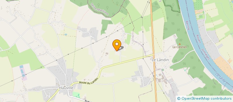 localisation de l'entreprise FRATERNITE TOGO  HAUVILLE