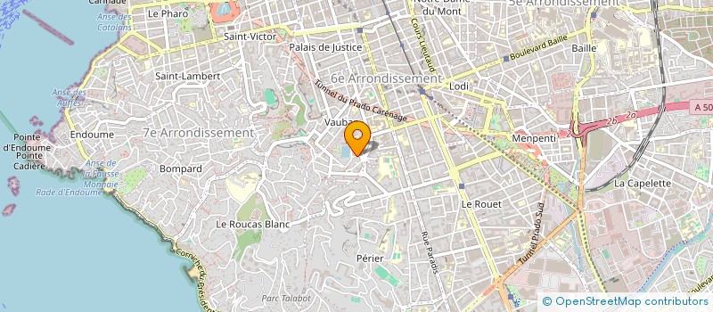 localisation de l'entreprise FRATIA à MARSEILLE