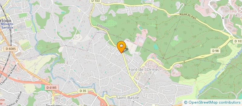 localisation de l'entreprise FRATJE à MOUGINS