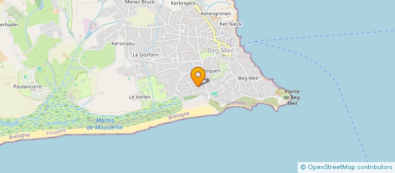 localisation de l'entreprise FRATRIE BEG-MEIL à FOUESNANT