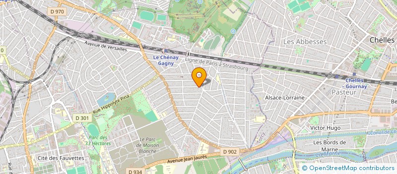 localisation de l'entreprise FRATRIRENSEMBLE  GAGNY