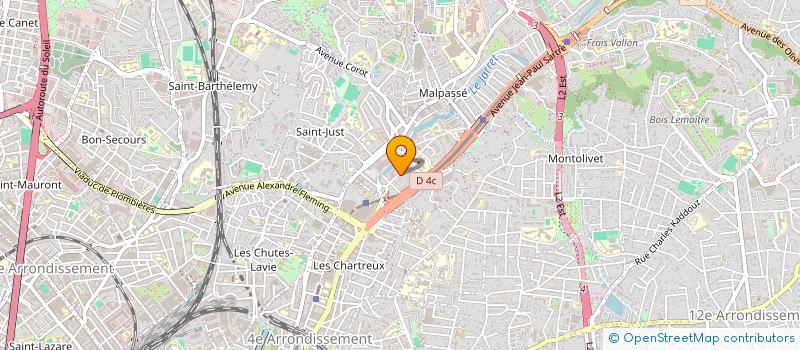 localisation de l'entreprise FRATRIS à MARSEILLE
