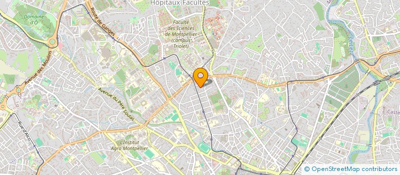 localisation de l'entreprise FRATYA à MONTPELLIER