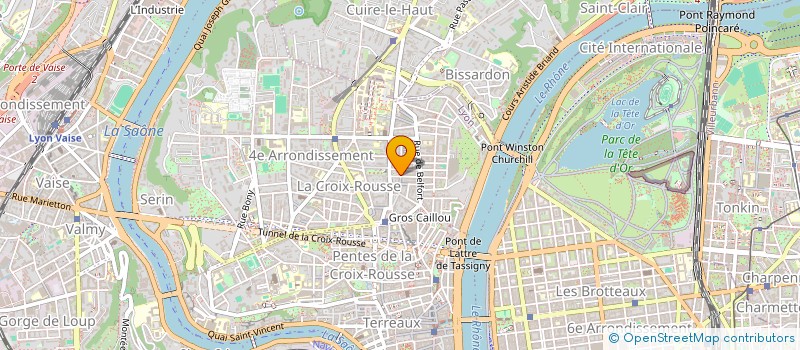 localisation de l'entreprise FRAU 2  LYON