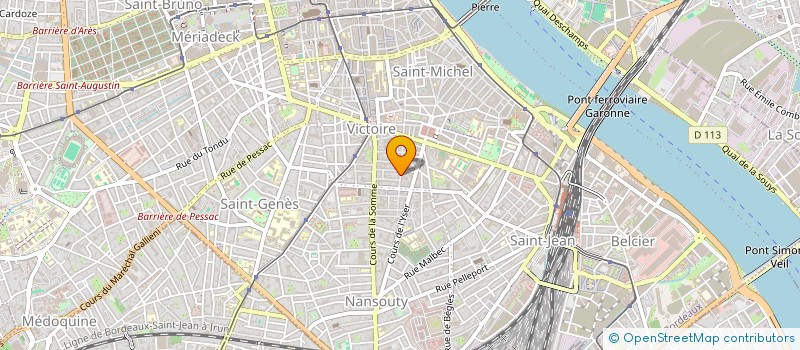 localisation de l'entreprise FRAUHEYS  BORDEAUX