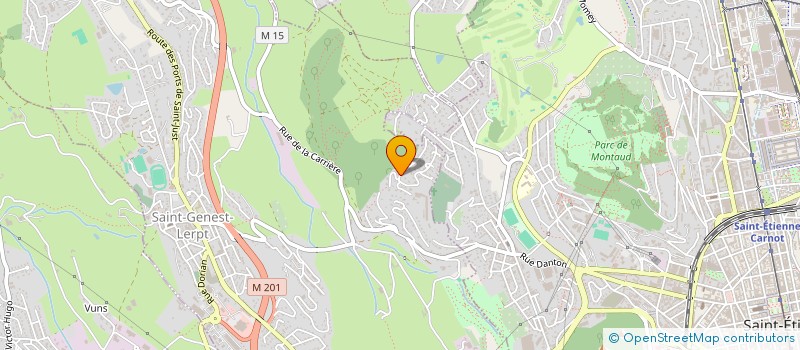 localisation de l'entreprise FRAUTEL INVEST  SAINT-GENEST-LERPT