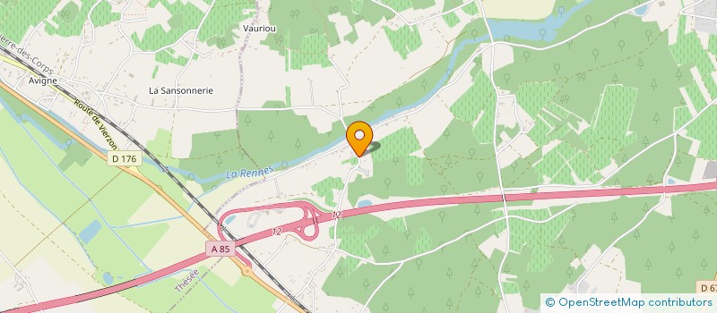 localisation de l'entreprise FRAV  SAINT-ROMAIN-SUR-CHER