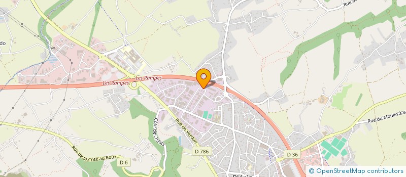 localisation de l'entreprise FRAVAL à PLERIN