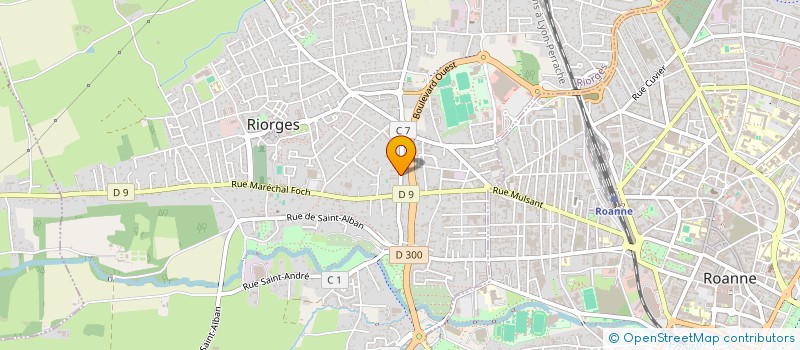 localisation de l'entreprise FRAVALPA INVESTISSEMENTS à RIORGES