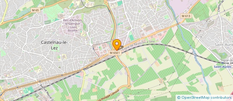 localisation de l'entreprise FRAVIRE à LE CRES