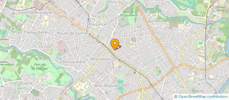 localisation de l'entreprise FRAX INTERNATIONAL à NANTES